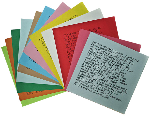 Jenny-Holzer 15 Infammatory Essays, Jenny Holzer, 1979-83