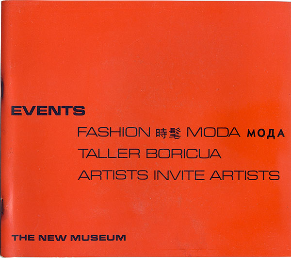Events-fashion-moda Fashion Moda, New Museum, 1981, Lynn Gumpert, Taller Boricua