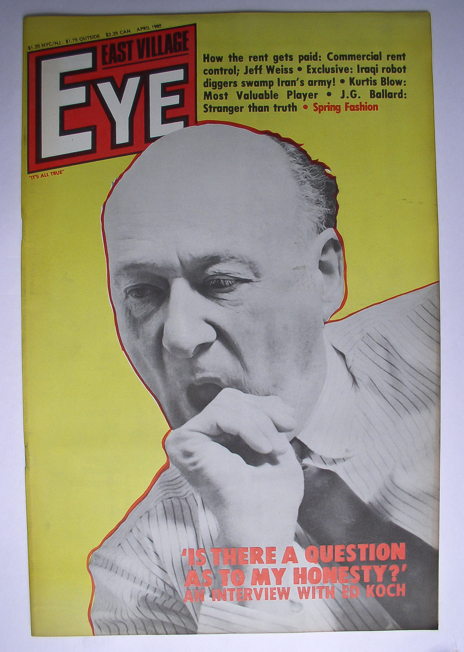 East Village Eye, Vol. 6 No. 53