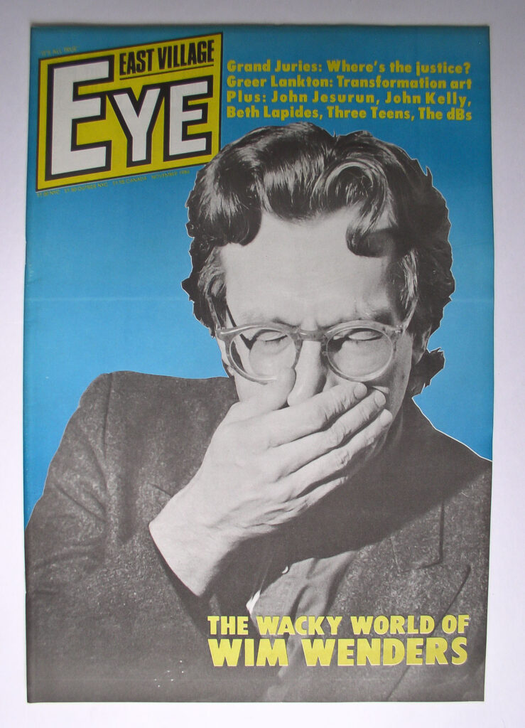 Wim Wenders, Bobby G, Greer Lankton, Dean Johnson Fashion