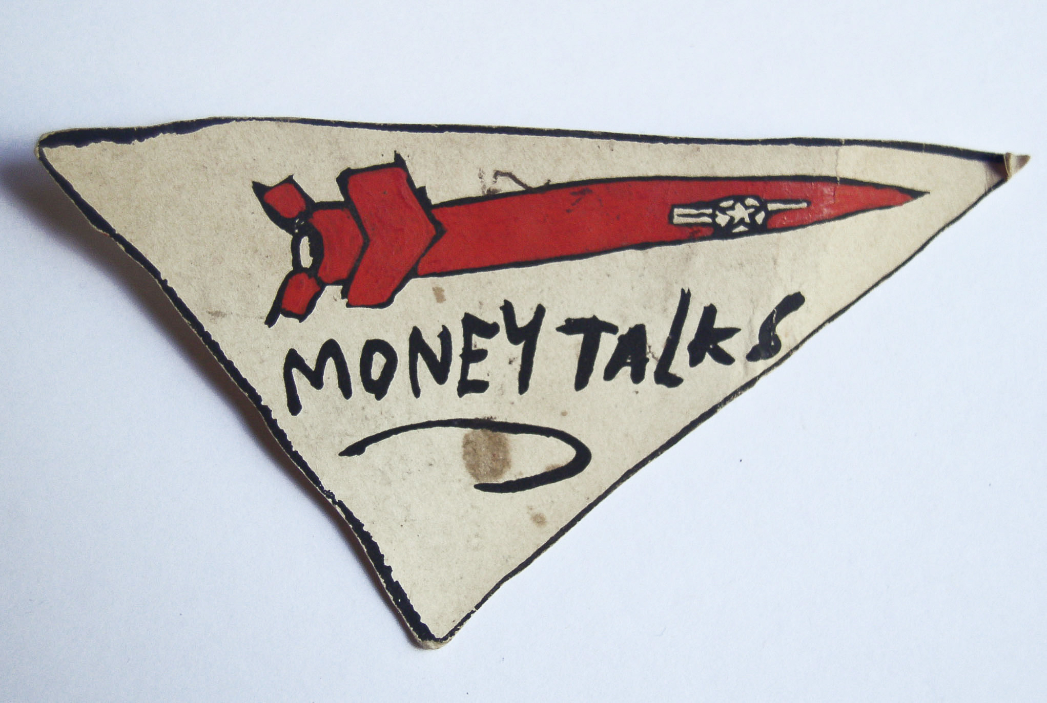 Money Talks pin created by artist Bobby G.