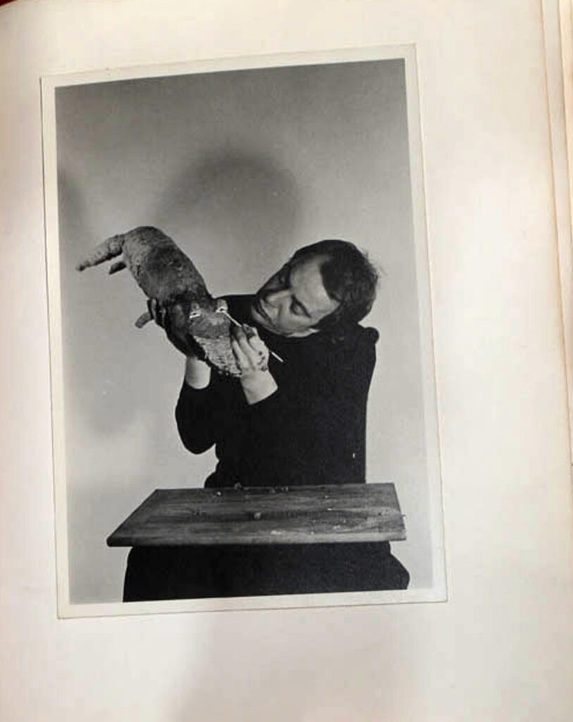 Art Therapy for Conceptual Artists, Neke Carson, papier mache, crocodile