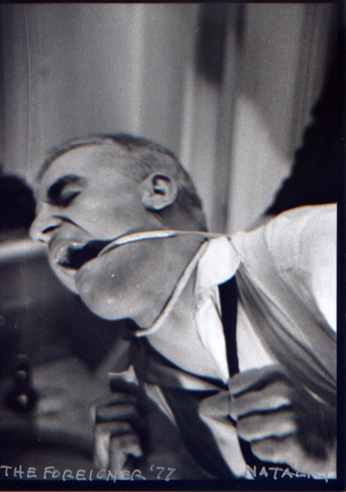 Eric Mitchell, Amos Poes, The Foreigner, Bondage Scene