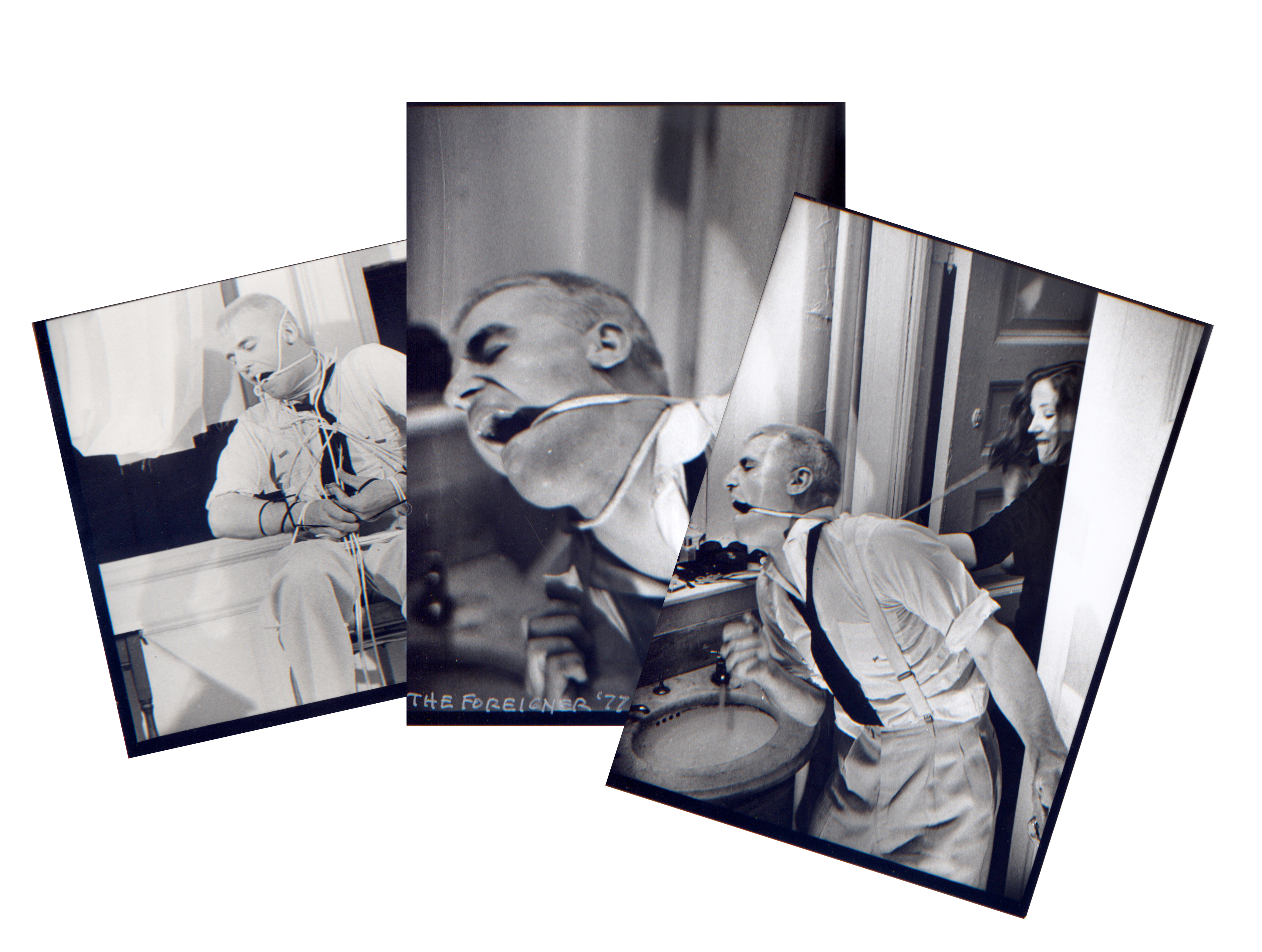 Eric Mitchell, Amos Poes, The Foreigner, Bondage Scene