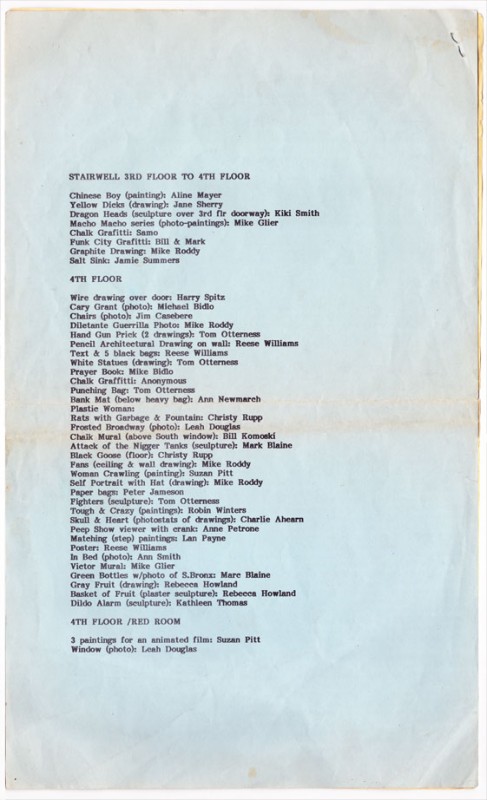 Times_square_Show Times square Show, Artist list