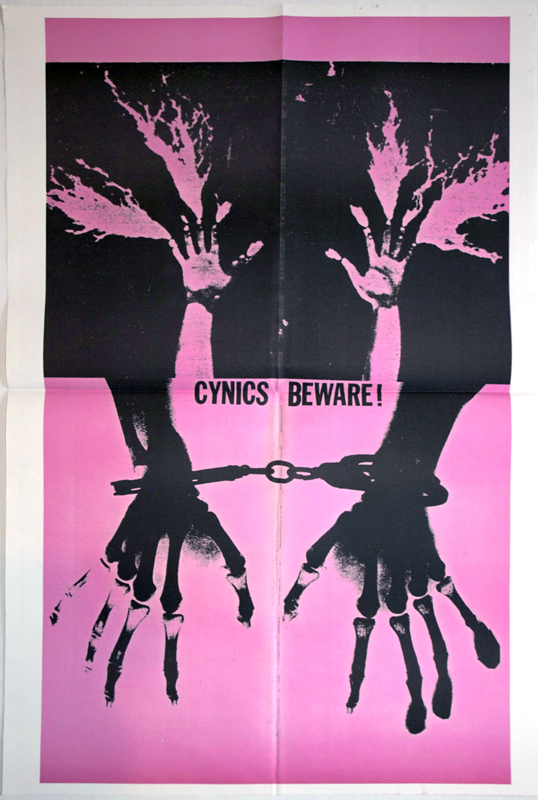 Cynics Beware!, Offset Poster, 1984