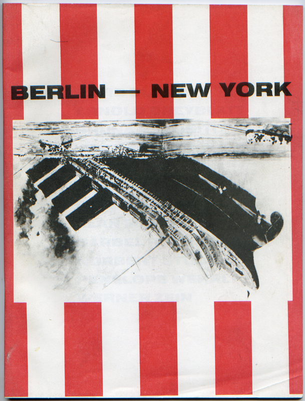 Berlin-New York Exhibition Catalogue - Colab, 1987