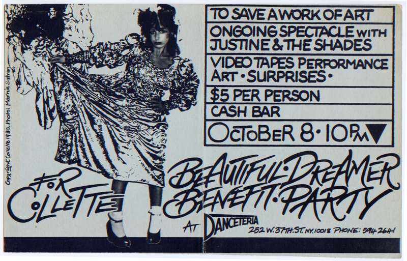 postcard one of two for Colette