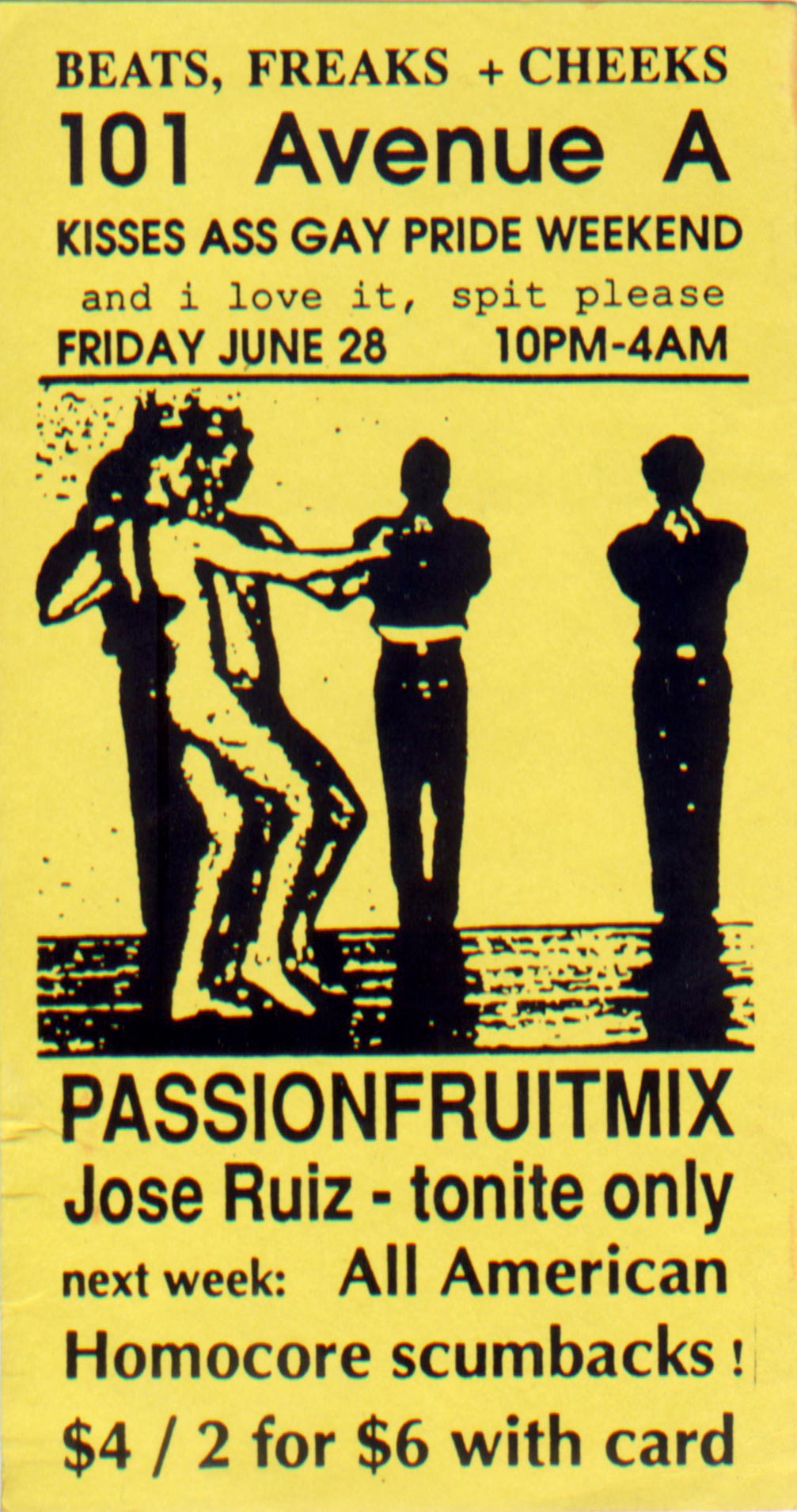 Invitation to back-to-back parties at Pyramid Club and Barroom 432