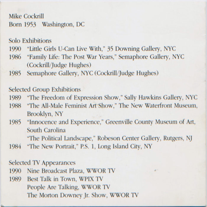 cockrill little girls back