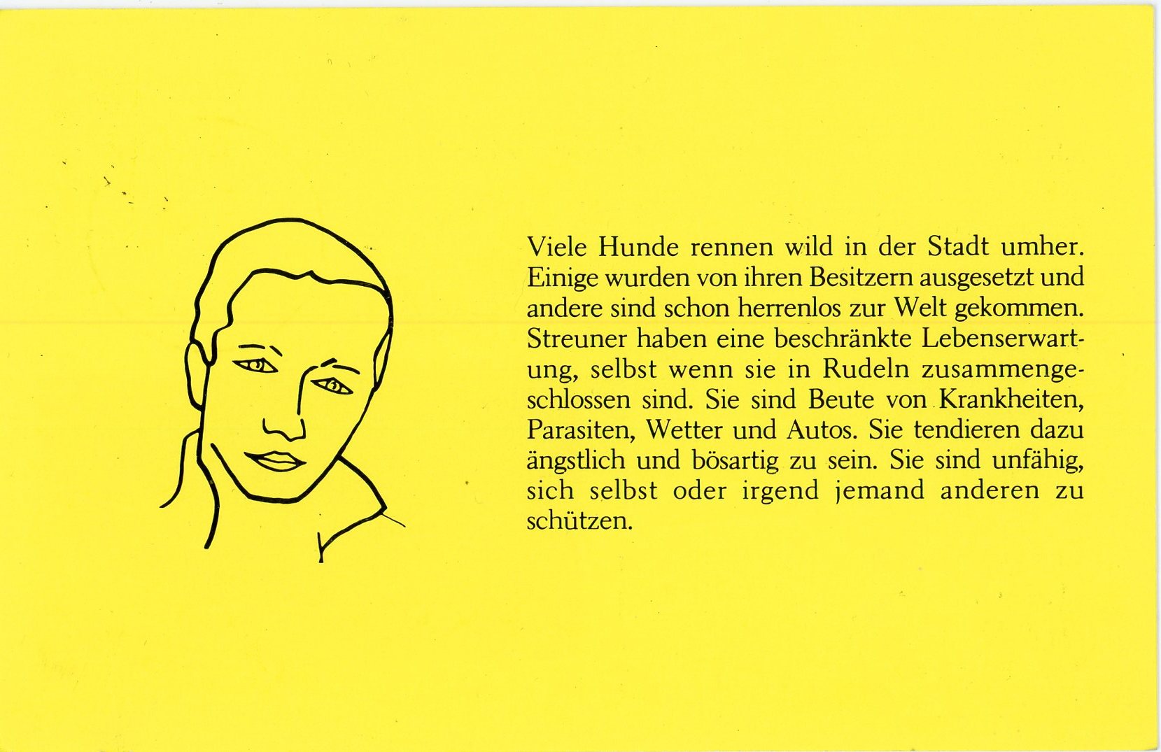 Jenny Holzer and Peter Nadin front of card for München gallery