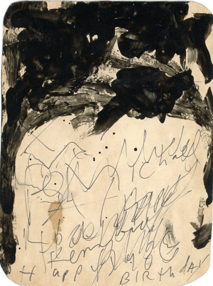 Kembra Pfahler painting back