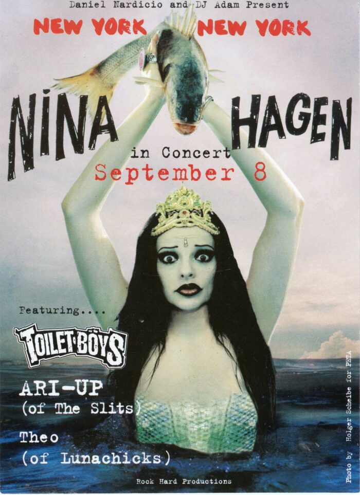 Nina Hagen card front