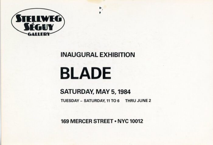 back of blade card