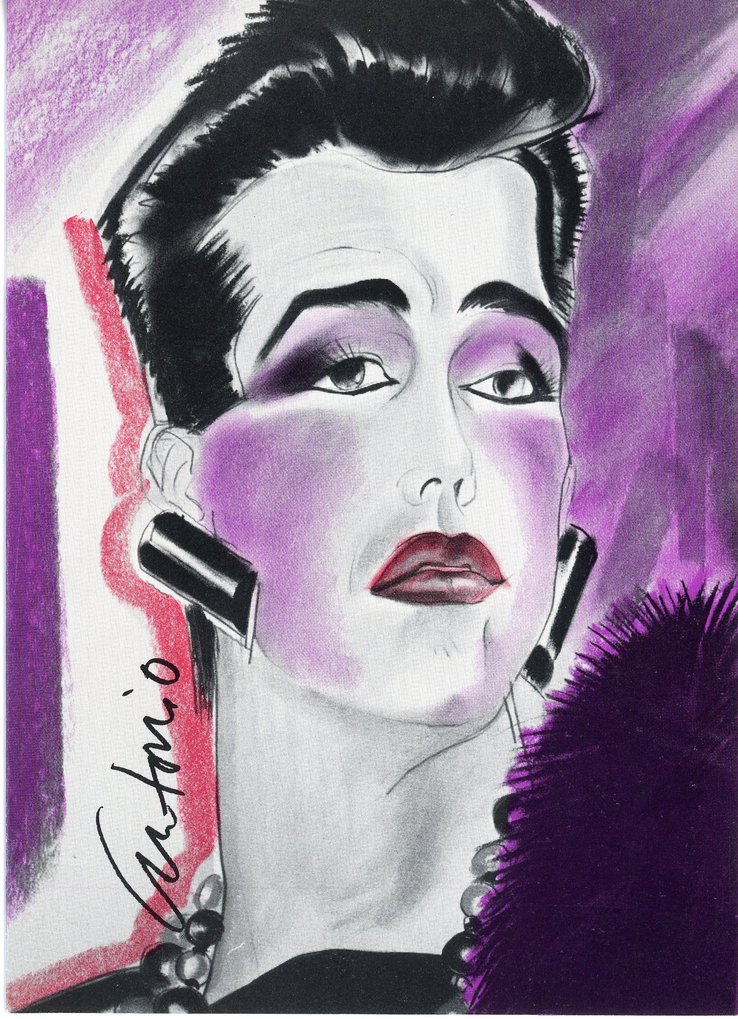 Antonio Lopez fashion illustration