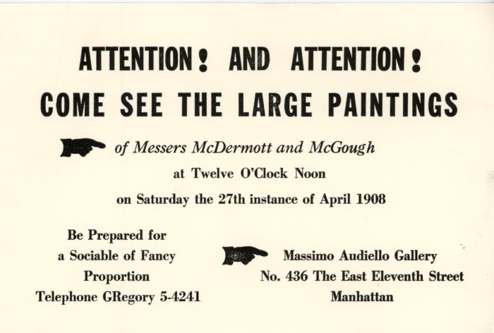 McDermott and McGough card