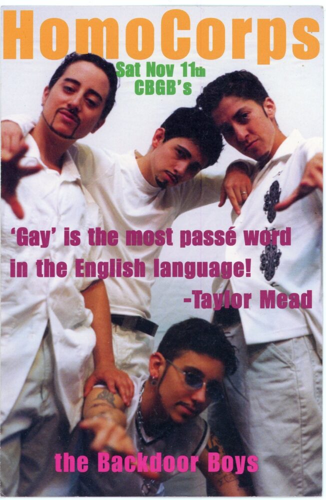 homocorps card front