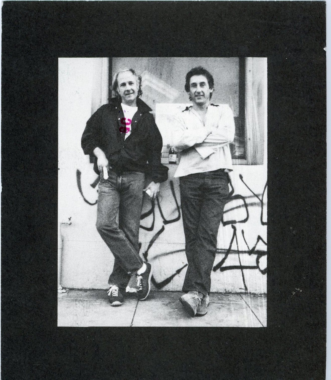 Front of Ed Ruscha and Joe Goode card