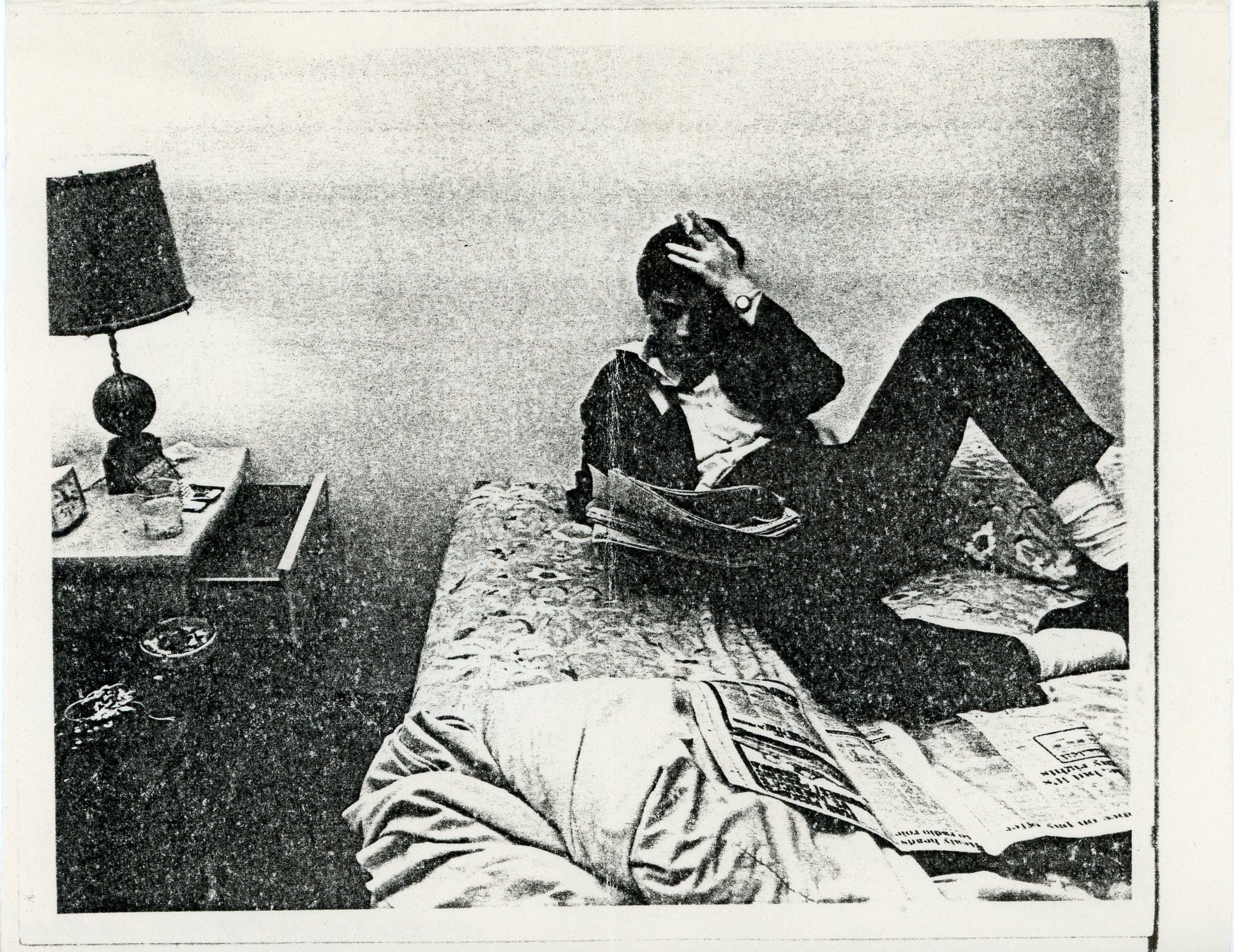 Cindy Sherman photo for loft invite card