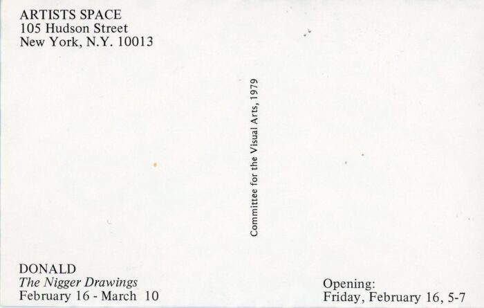 Donald Newman card back