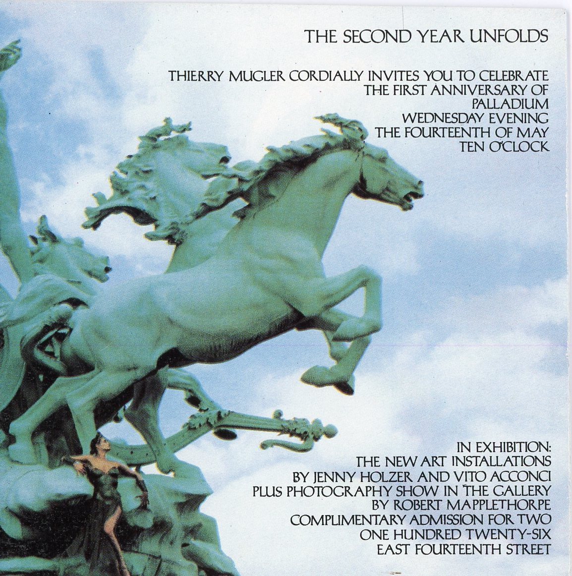 palladium second year party