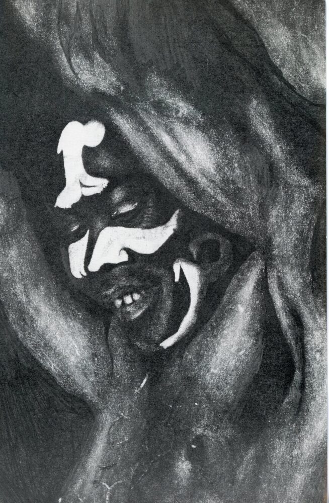 back of card for Fela party at Palladium