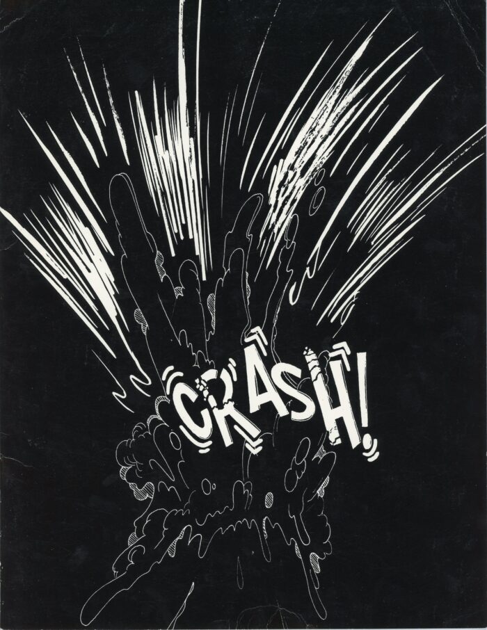 crash at sidney janis gallery - front