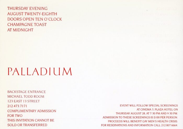 Right interior page of card