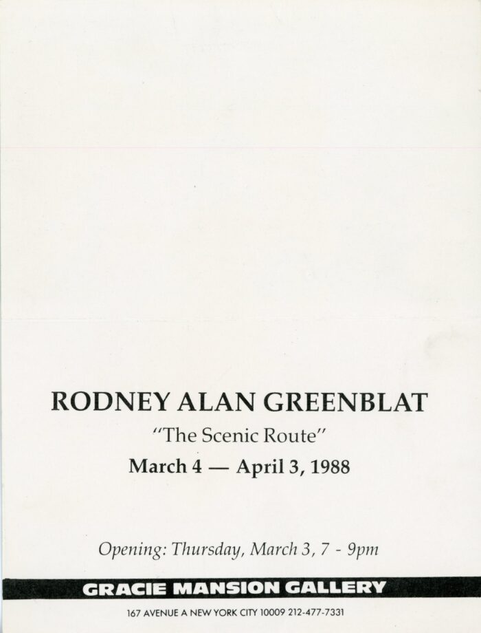 Gracie Mansion Gallery card