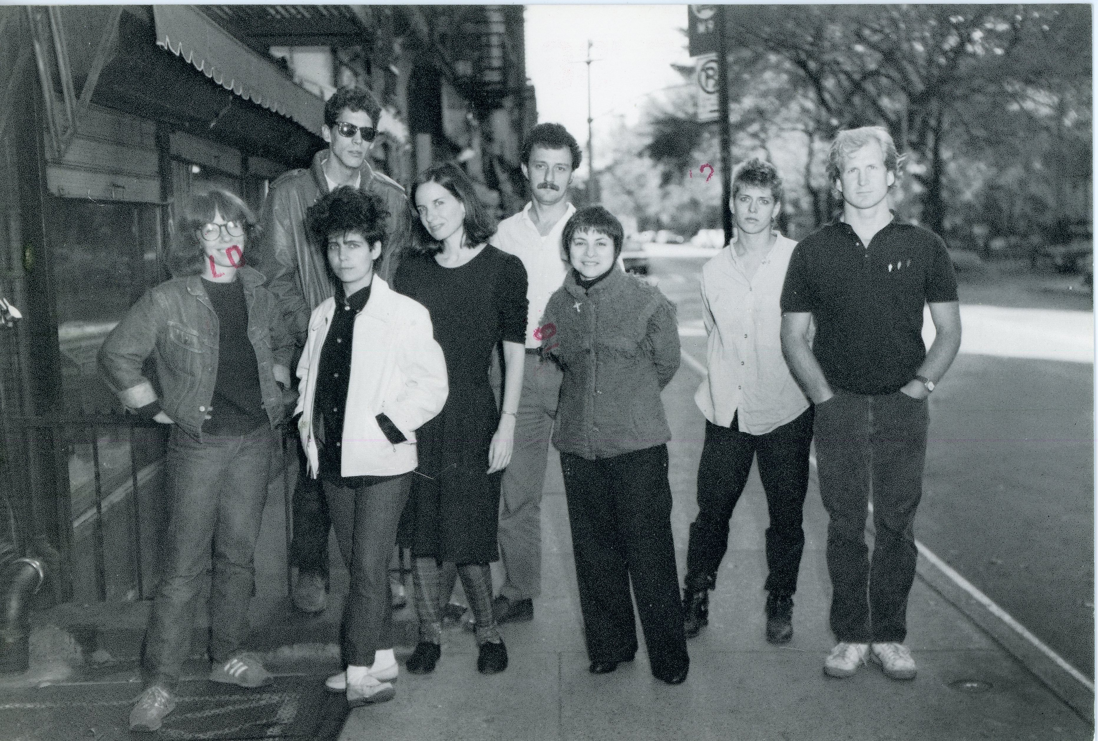 best of the east village show card for avenue b gallery