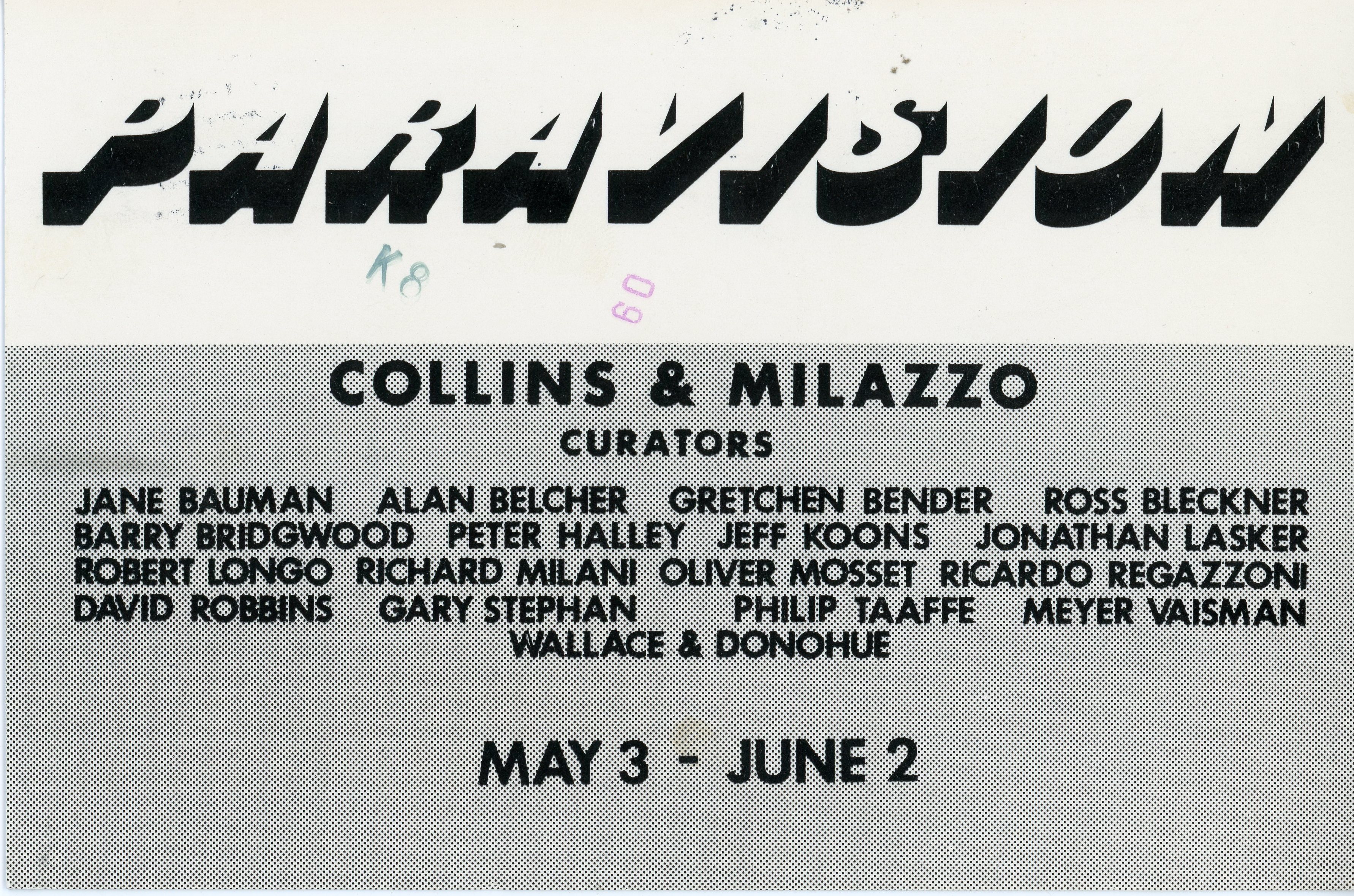 paravision, a group show at Postmasters Gallery