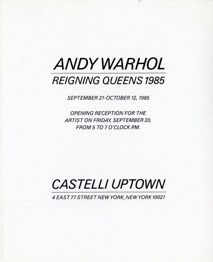 DOWNTOWN Book By Michael Musto 1986 Andy Warhol, Keith Haring