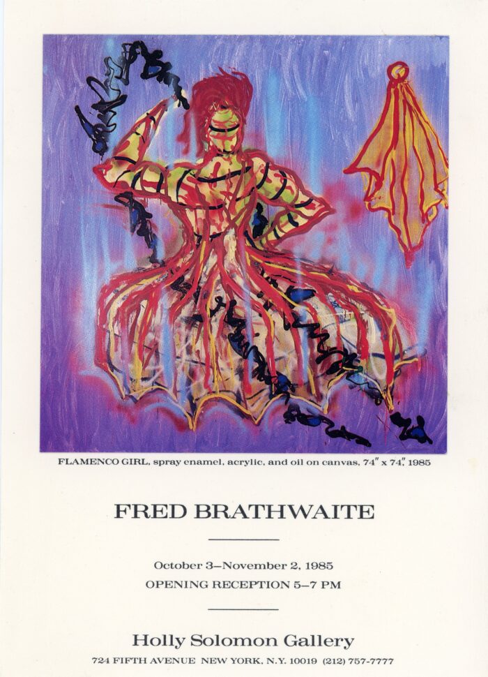 Fred Brathwaite at Holly Solomon Gallery