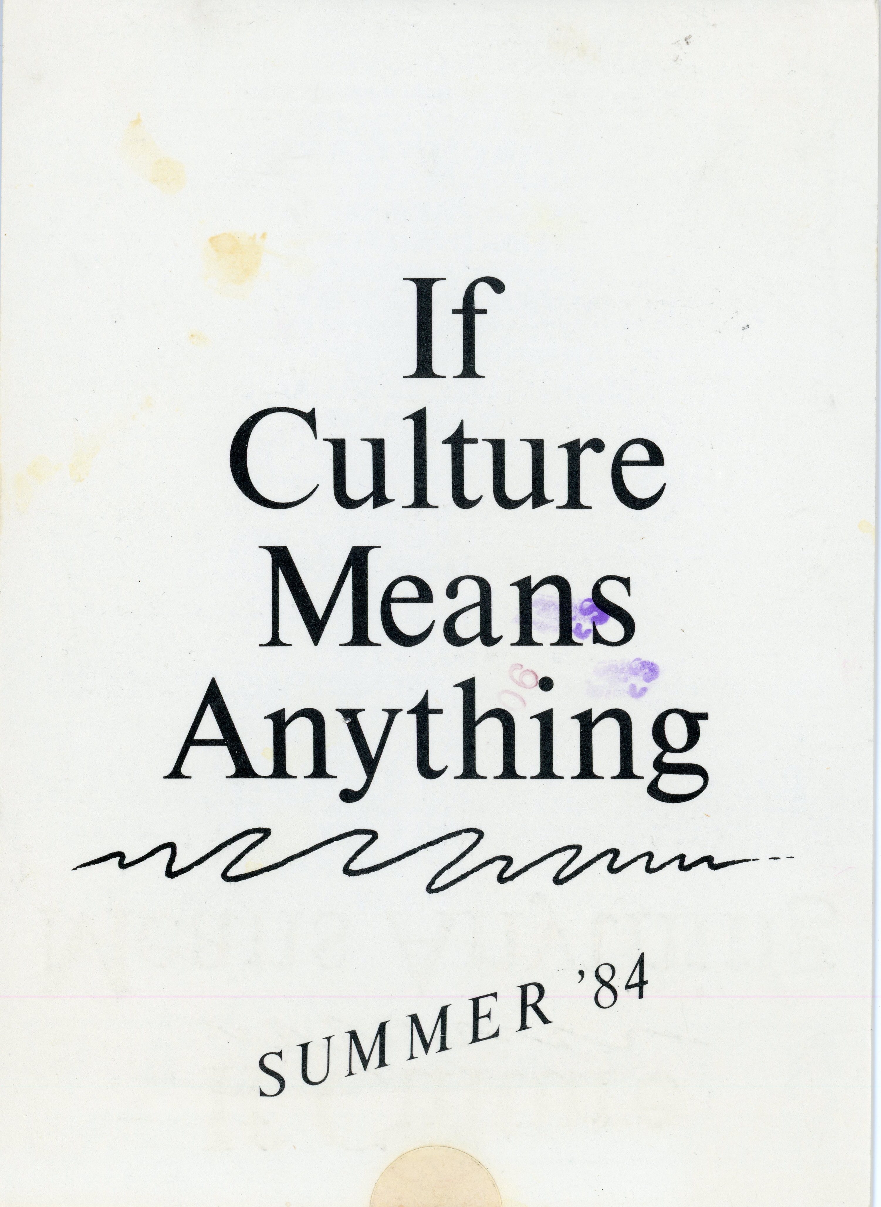 front of vox populi group show card