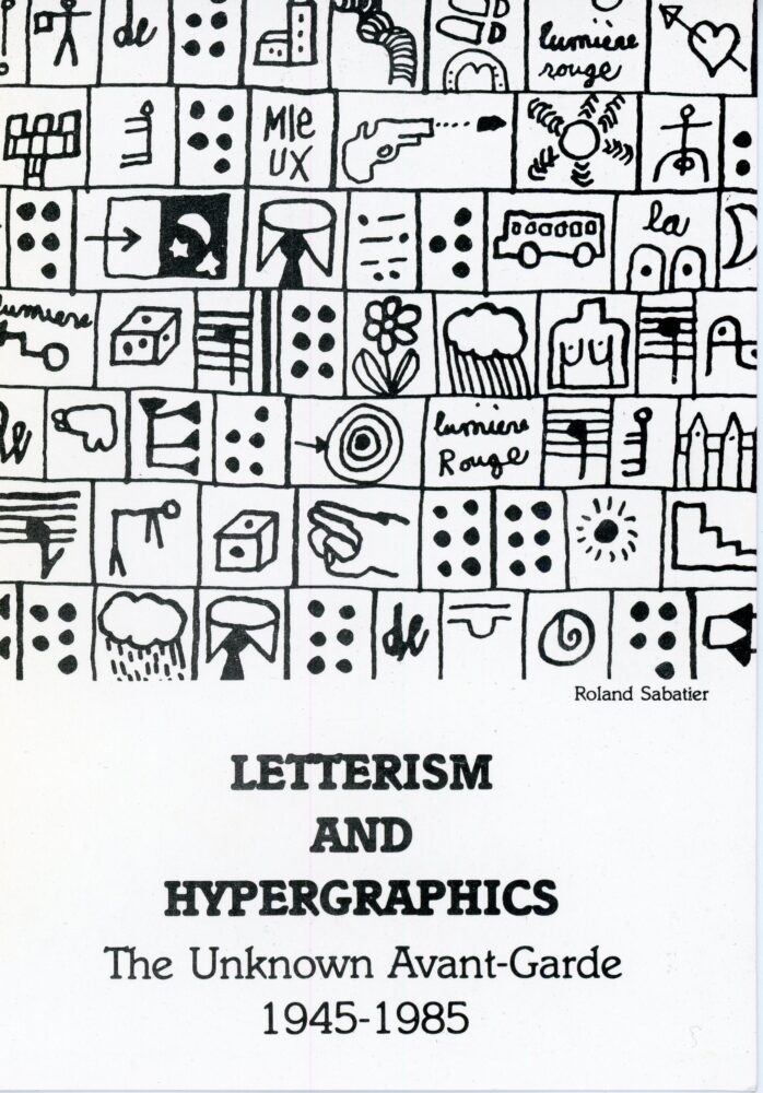 jean-paul curtay show at Franklin Furnace - art by Roland Sabatier