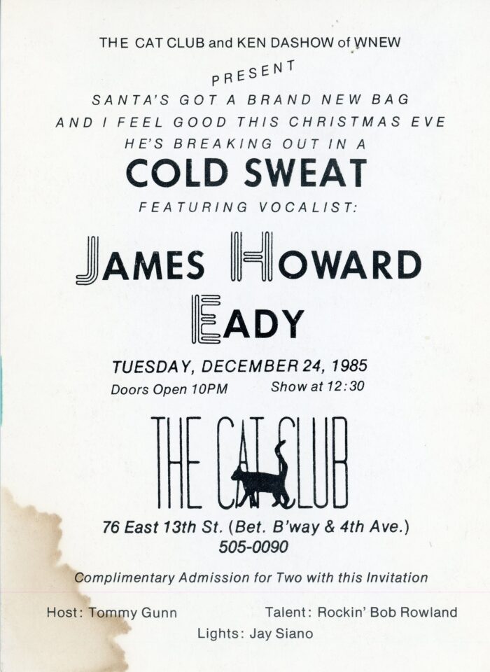 James Howard Eady The Cat Club