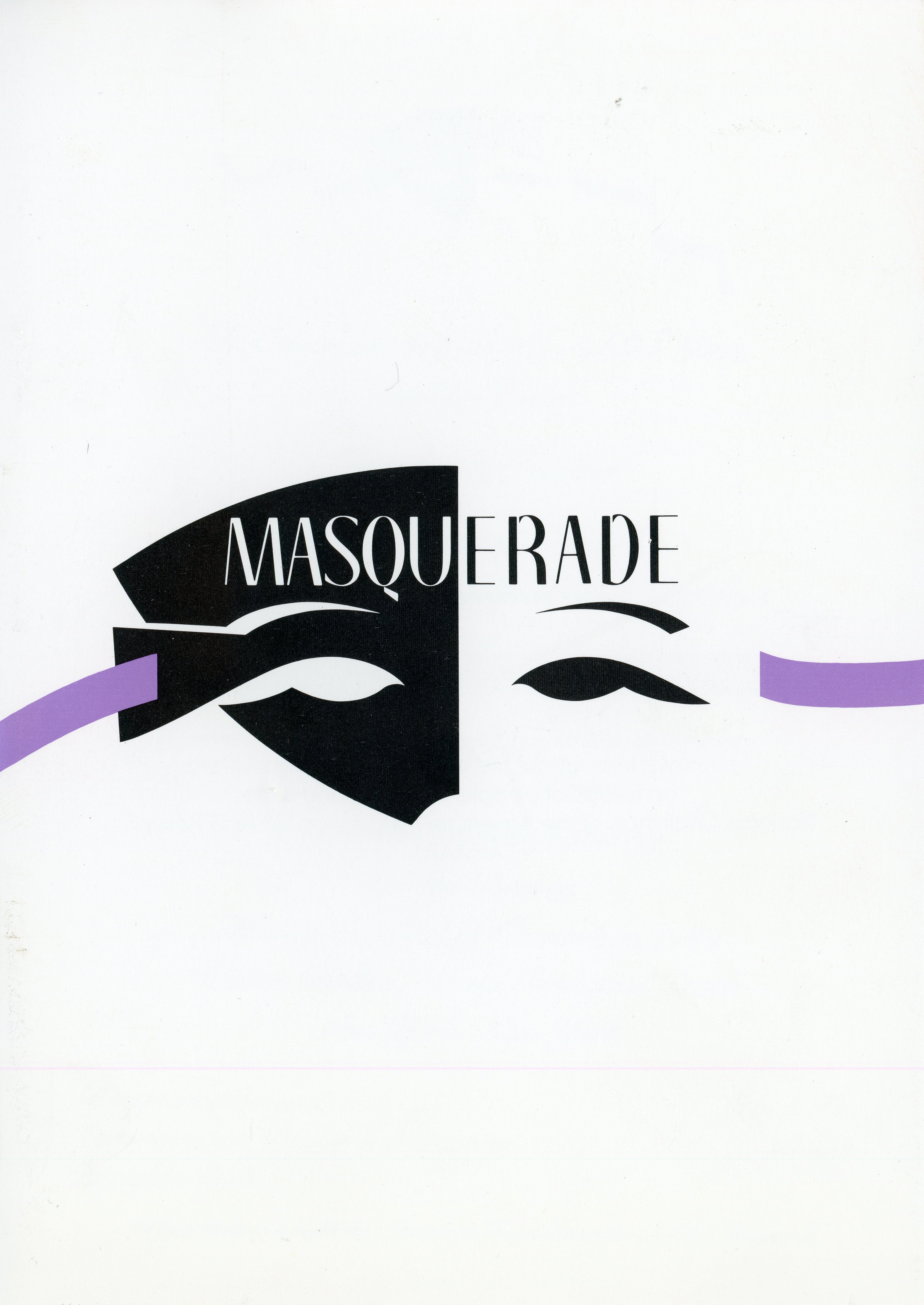 Masquerade card