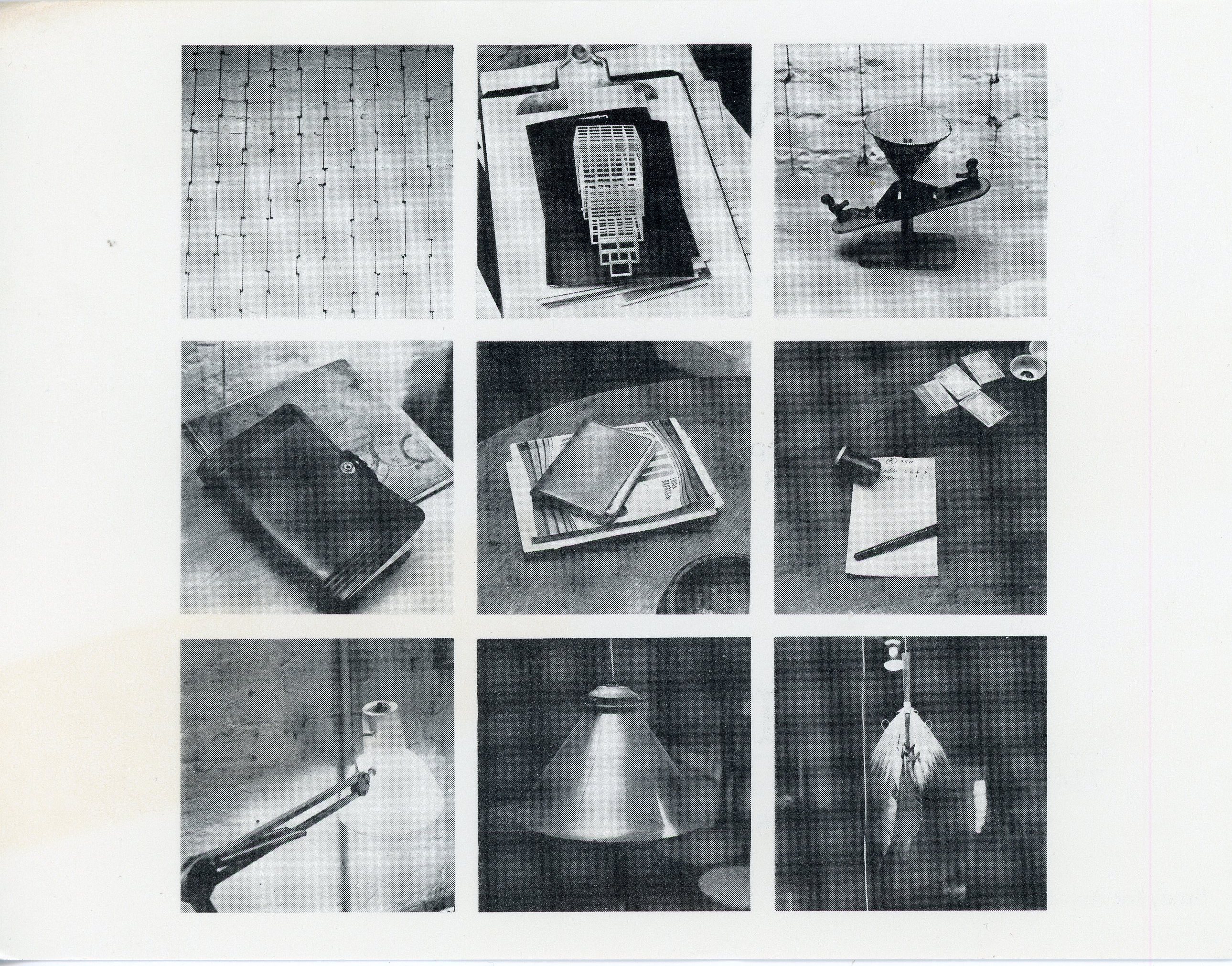 Sol LeWitt card for LIght gallery