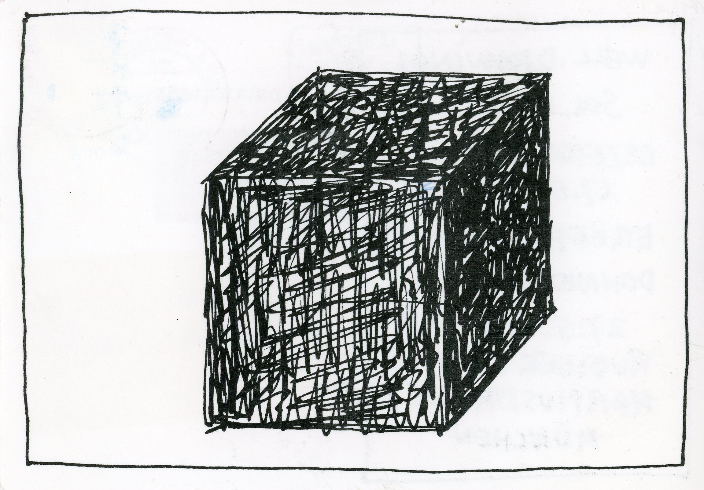 sol lewitt card for wall drawings