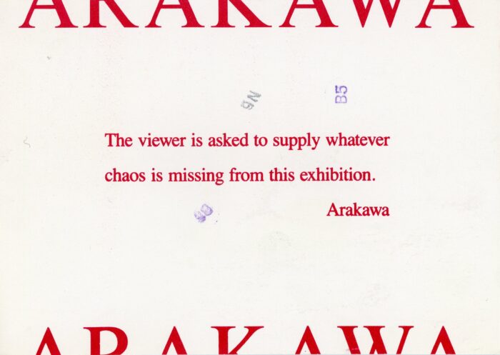 the fiction of place akawara at Ronald Feldman Fine Arts