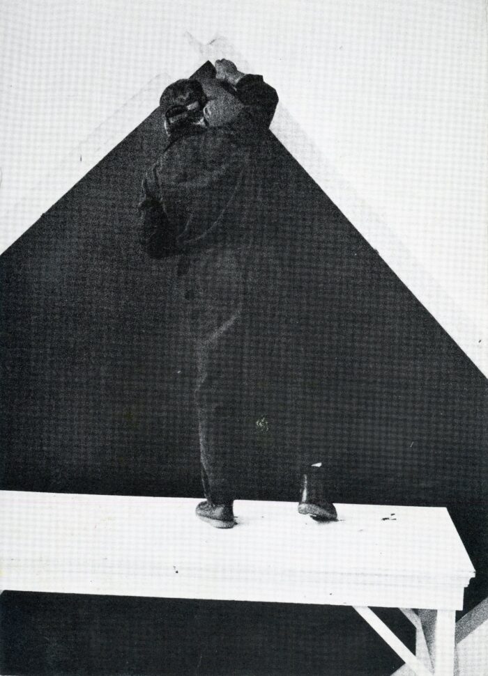 richard serra at castelli graphics - front of card