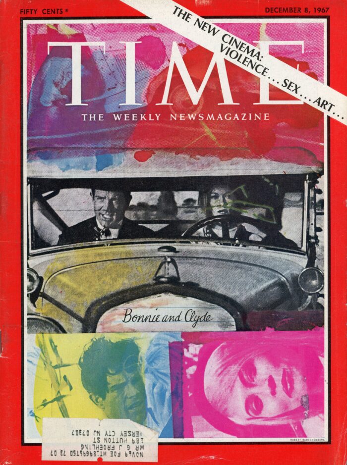 TIME December 1967 issue with rauschenberg