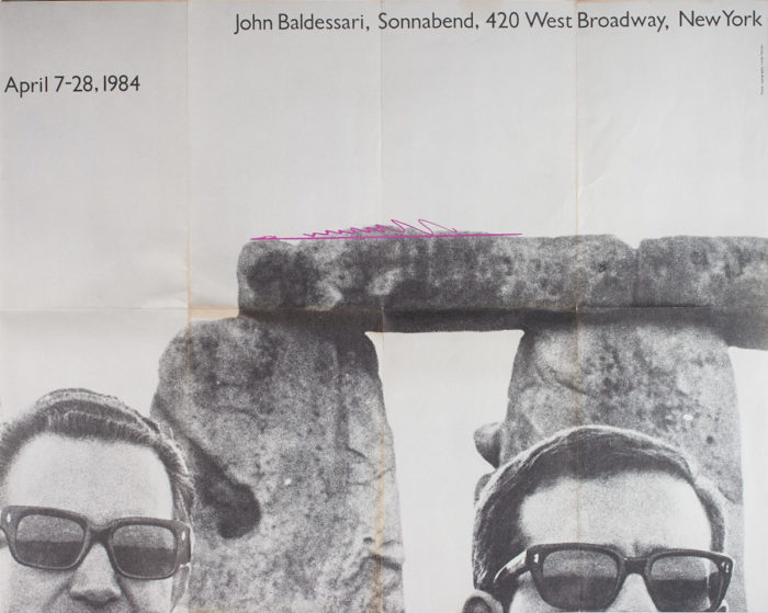 baldessari at sonnabend gallery