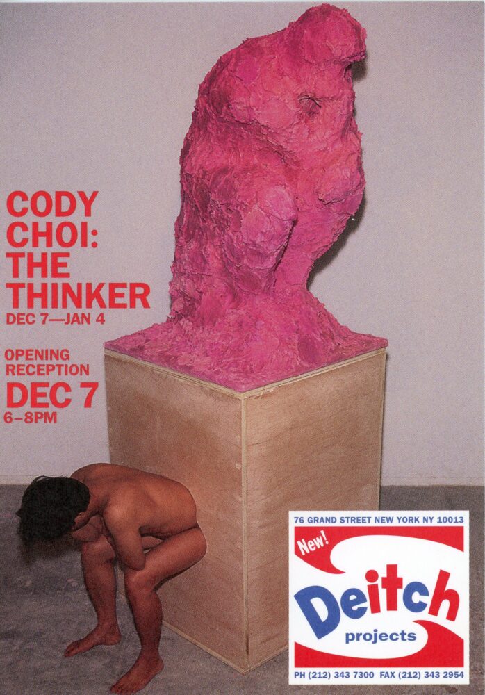 cody choi the thinker deitch projects