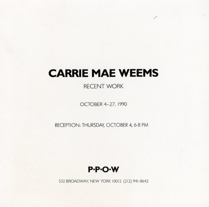 ppow carrie mae weems