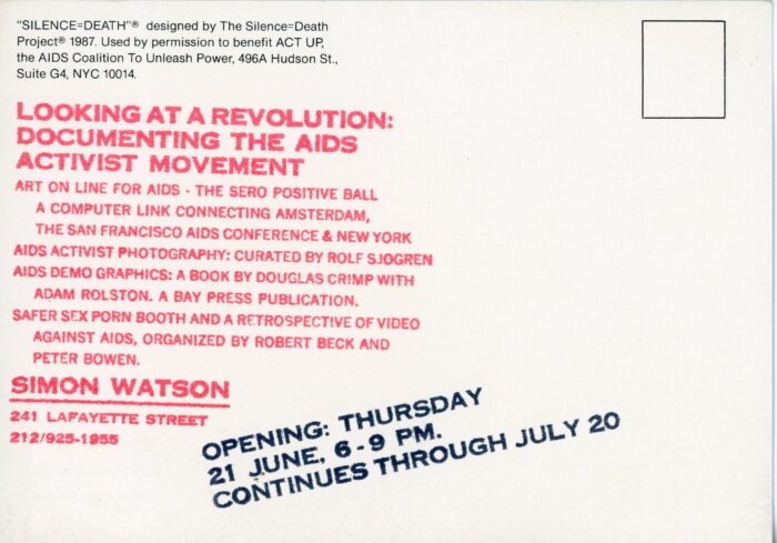 silence=death at simon watson