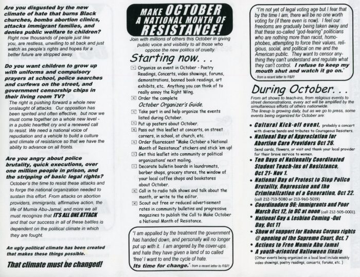 keith haring resist pamphlet