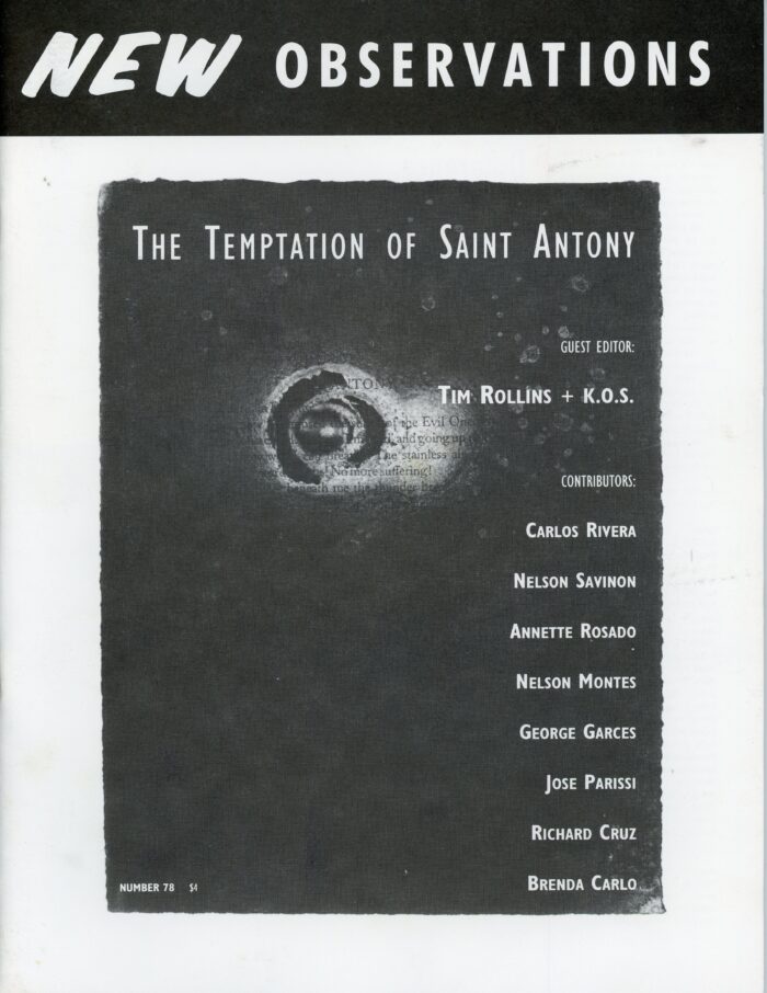 tim rollins and K.O.S. new observations