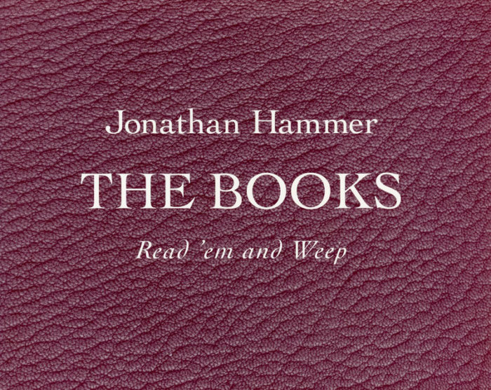 Jonathan Hammer THE BOOKS