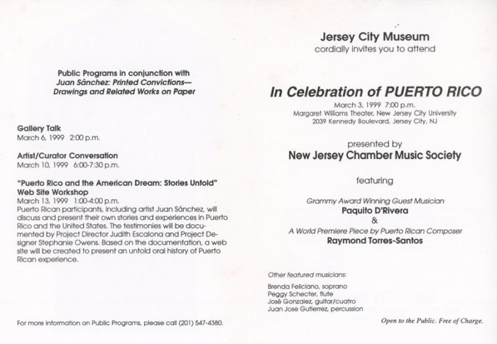 Juan Sánchez Jersey City Museum